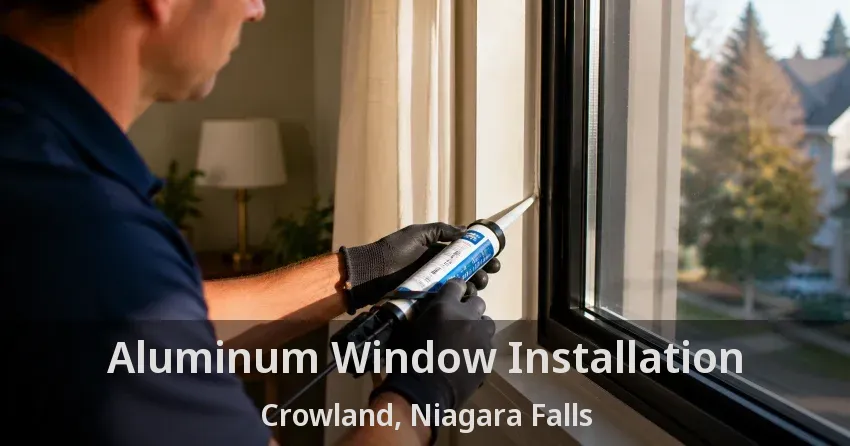 Aluminum Window Installation Crowland, Niagara Falls - ON