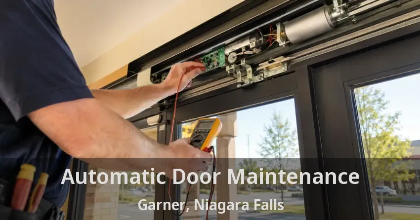 Automatic Door Maintenance Garner, Niagara Falls - ON