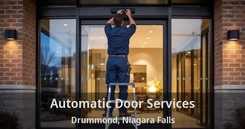 Automatic Door Services Drummond, Niagara Falls - ON