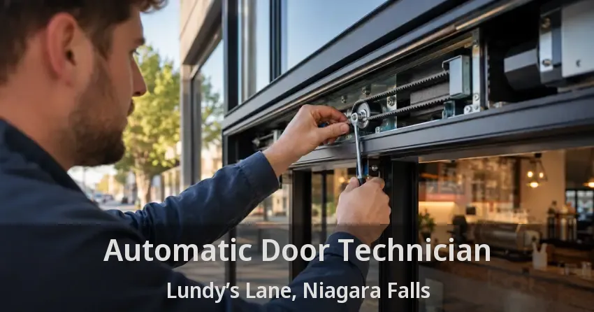 Automatic Door Technician Lundy’s Lane, Niagara Falls - ON