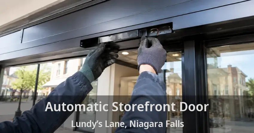 Automatic Storefront Door Lundy’s Lane, Niagara Falls - ON