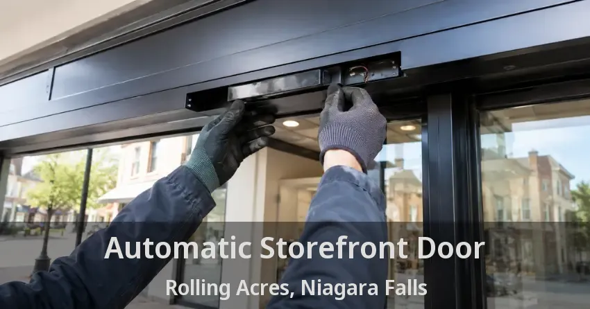 Automatic Storefront Door Rolling Acres, Niagara Falls - ON