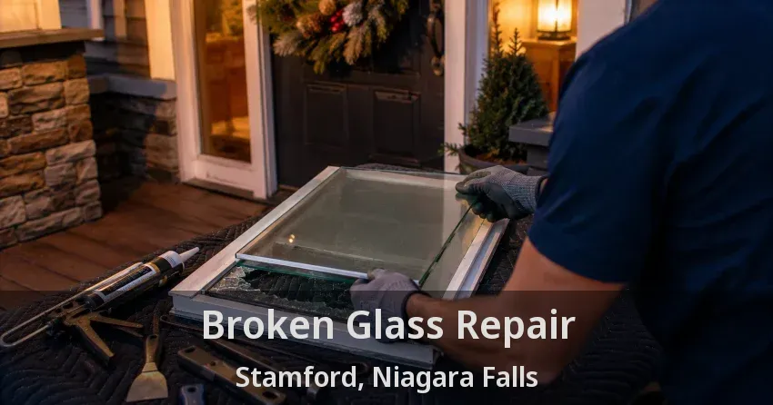 Broken Glass Repair Stamford, Niagara Falls - ON