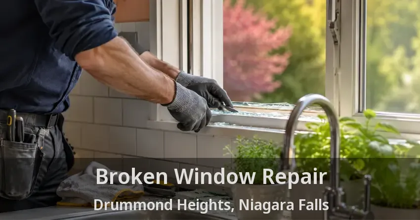 Broken Window Repair Drummond Heights, Niagara Falls - ON