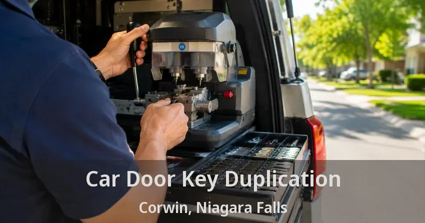Car Door Key Duplication Corwin, Niagara Falls - ON