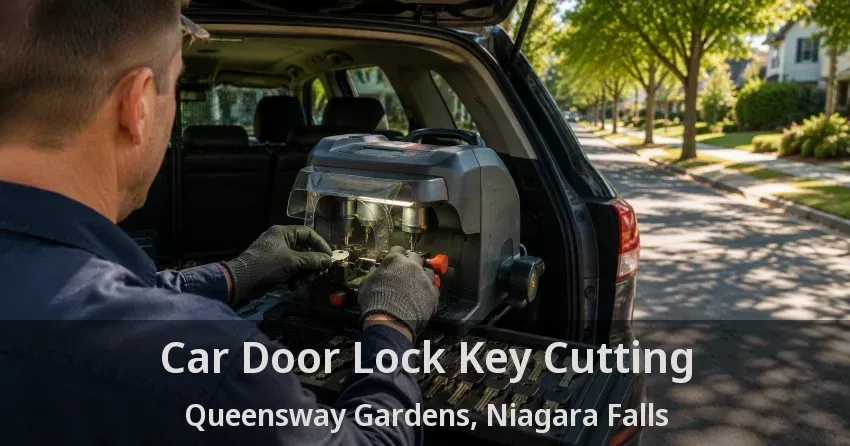 Car Door Lock Key Cutting Queensway Gardens, Niagara Falls - ON