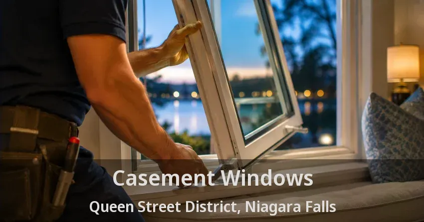 Casement Windows Queen Street District, Niagara Falls - ON