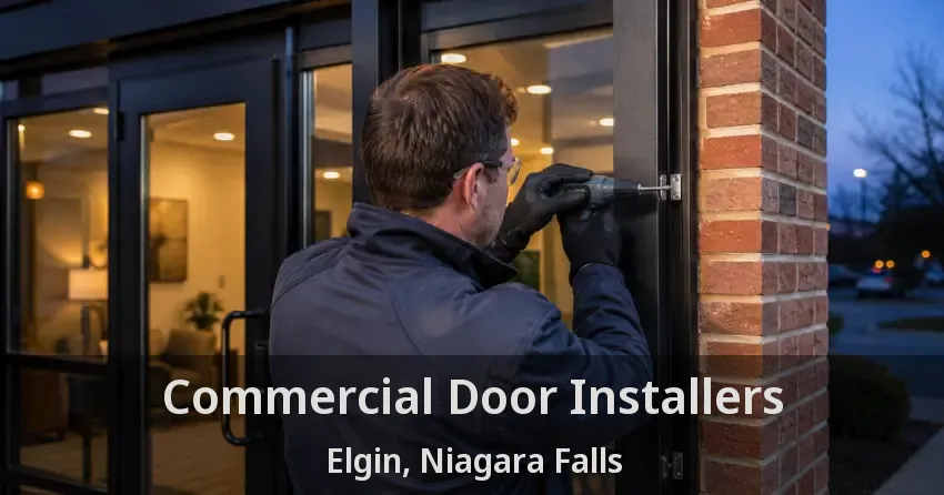 Commercial Door Installers Elgin, Niagara Falls - ON