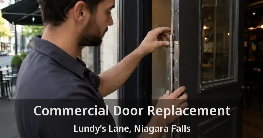 Commercial Door Replacement Lundy’s Lane, Niagara Falls - ON