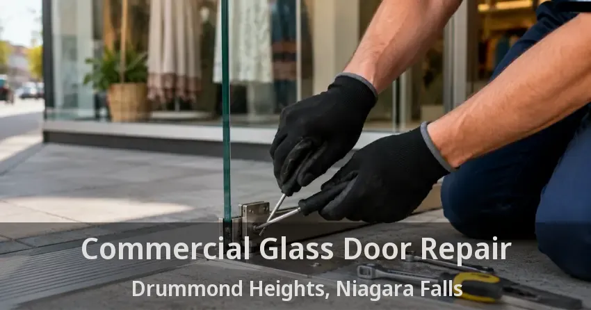 Commercial Glass Door Repair Drummond Heights, Niagara Falls - ON