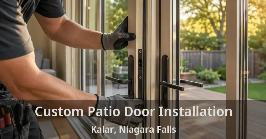 Custom Patio Door Installation Kalar, Niagara Falls - ON