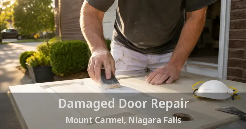 Damaged Door Repair Mount Carmel, Niagara Falls - ON