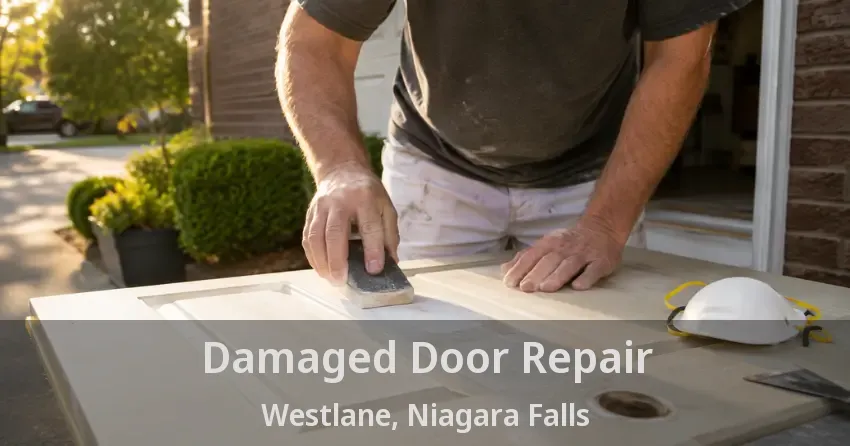Damaged Door Repair Westlane, Niagara Falls - ON