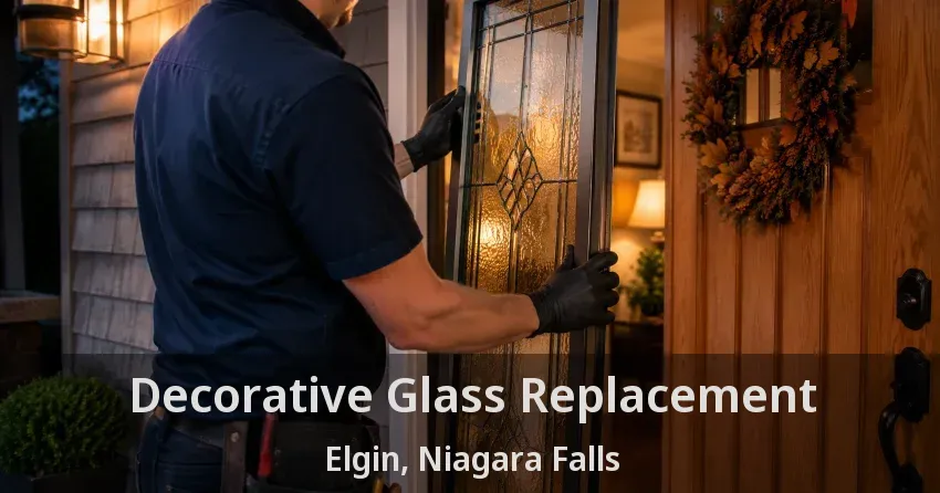 Decorative Glass Replacement Elgin, Niagara Falls - ON