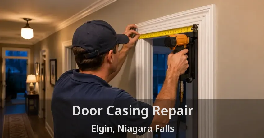 Door Casing Repair Elgin, Niagara Falls - ON