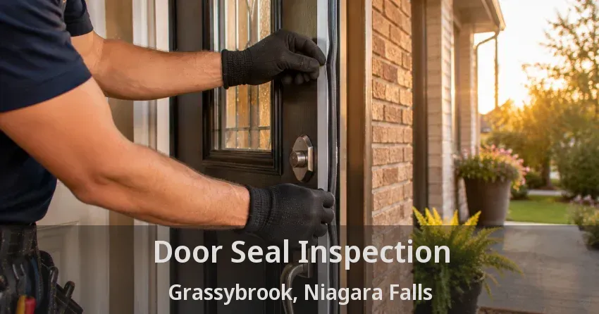 Door Seal Inspection Grassybrook, Niagara Falls - ON