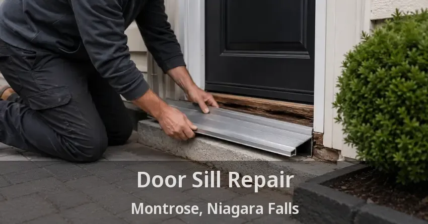 Door Sill Repair Montrose, Niagara Falls - ON