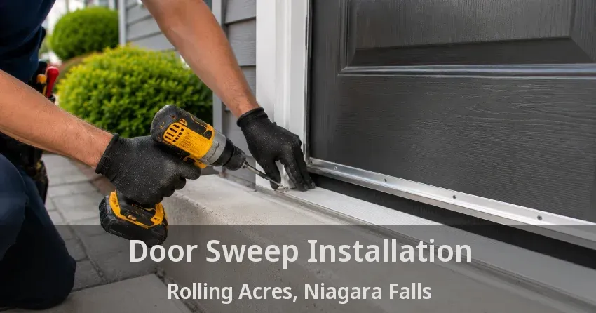 Door Sweep Installation Rolling Acres, Niagara Falls - ON