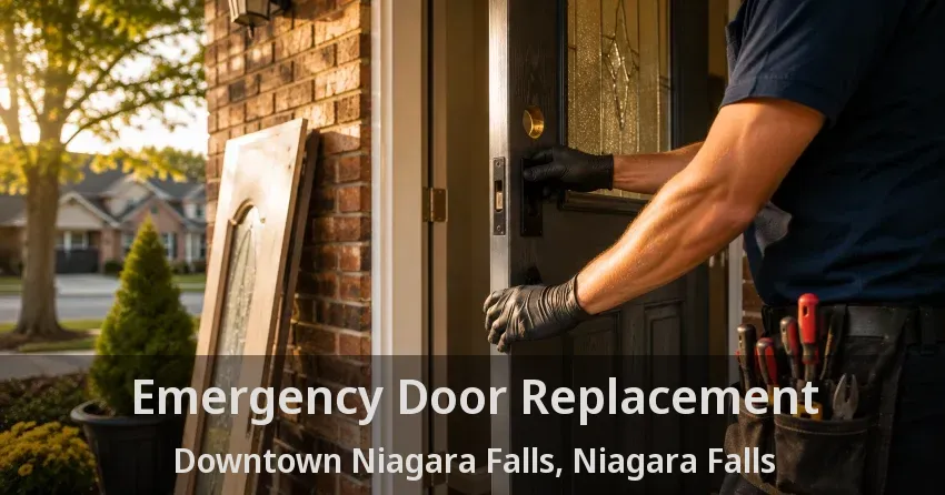 Emergency Door Replacement Downtown Niagara Falls, Niagara Falls - ON