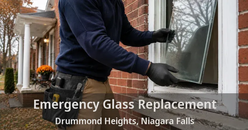 Emergency Glass Replacement Drummond Heights, Niagara Falls - ON