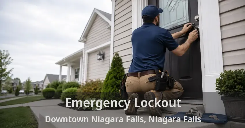 Emergency Lockout Downtown Niagara Falls, Niagara Falls - ON