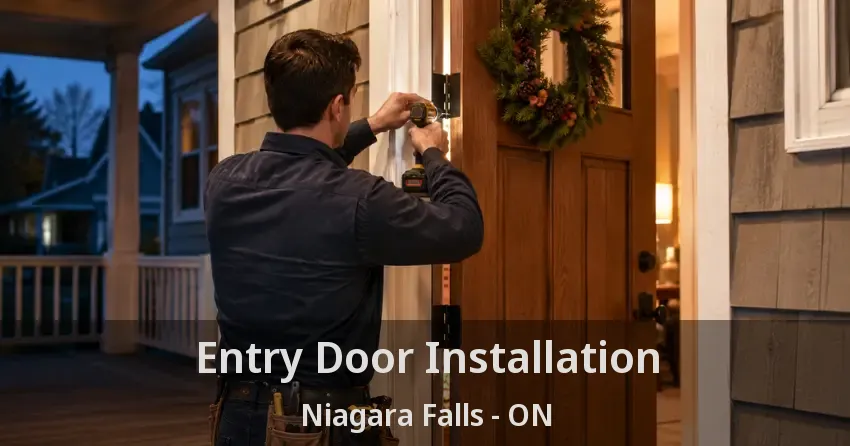 Entry Door Installation Niagara Falls - ON