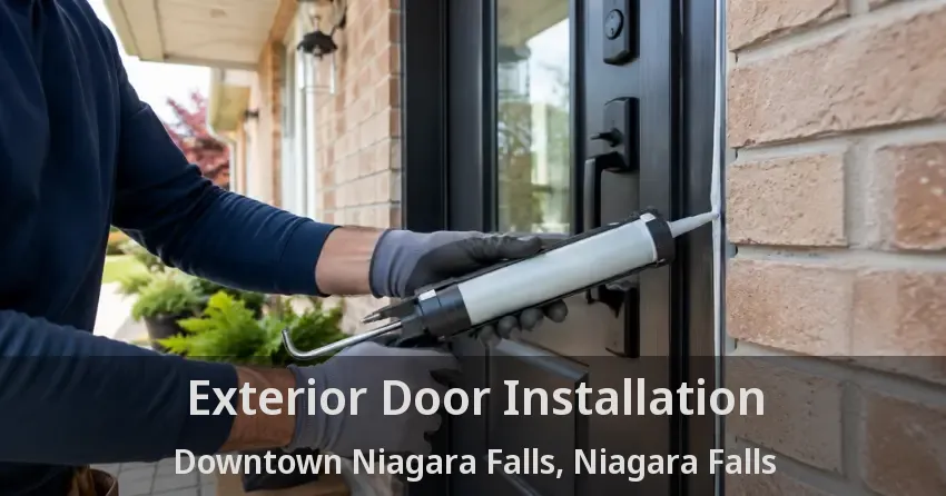 Exterior Door Installation Downtown Niagara Falls, Niagara Falls - ON