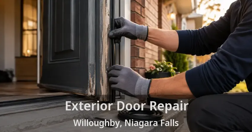 Exterior Door Repair Willoughby, Niagara Falls - ON