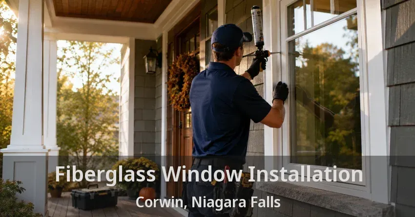 Fiberglass Window Installation Corwin, Niagara Falls - ON