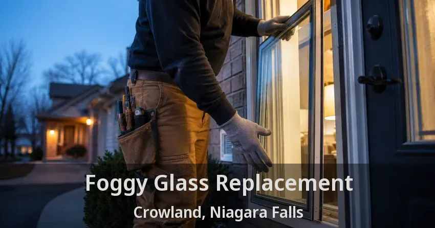 Foggy Glass Replacement Crowland, Niagara Falls - ON
