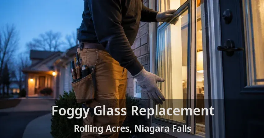 Foggy Glass Replacement Rolling Acres, Niagara Falls - ON