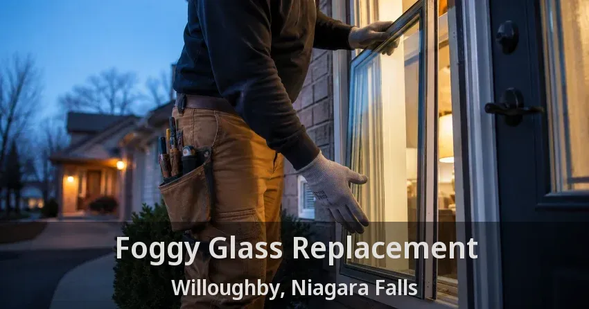 Foggy Glass Replacement Willoughby, Niagara Falls - ON