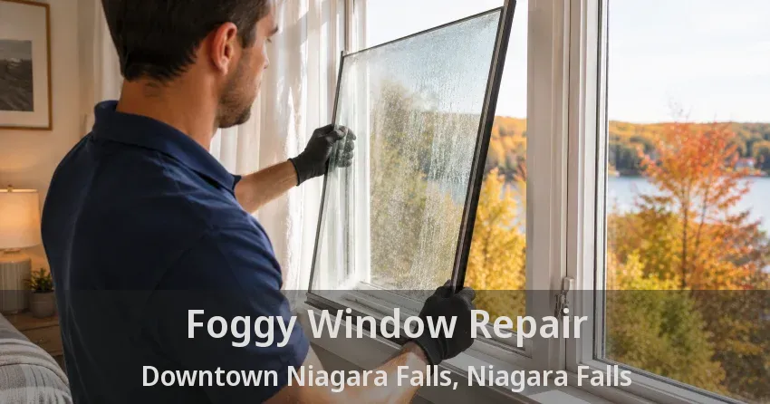 Foggy Window Repair Downtown Niagara Falls, Niagara Falls - ON