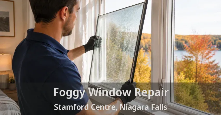 Foggy Window Repair Stamford Centre, Niagara Falls - ON