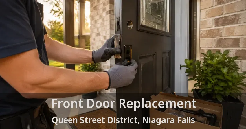 Front Door Replacement Queen Street District, Niagara Falls - ON