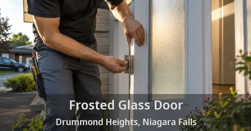 Frosted Glass Door Drummond Heights, Niagara Falls - ON
