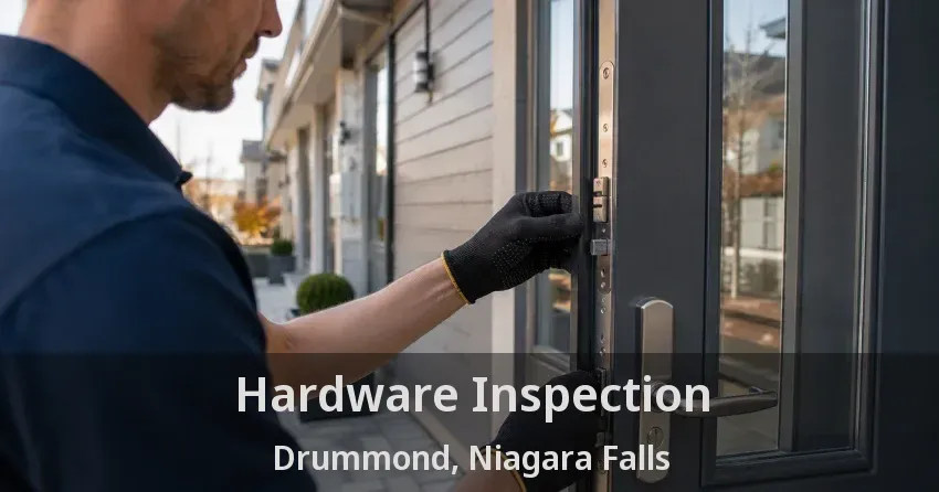Hardware Inspection Drummond, Niagara Falls - ON