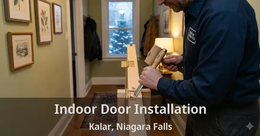 Indoor Door Installation Kalar, Niagara Falls - ON