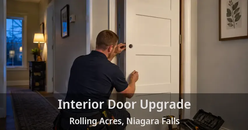 Interior Door Upgrade Rolling Acres, Niagara Falls - ON