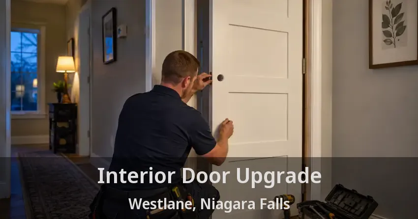 Interior Door Upgrade Westlane, Niagara Falls - ON