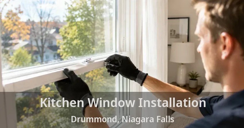 Kitchen Window Installation Drummond, Niagara Falls - ON