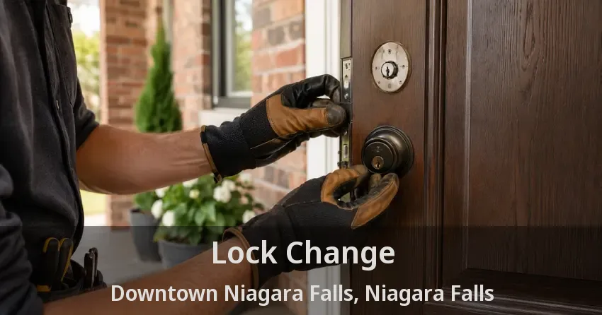 Lock Change Downtown Niagara Falls, Niagara Falls - ON