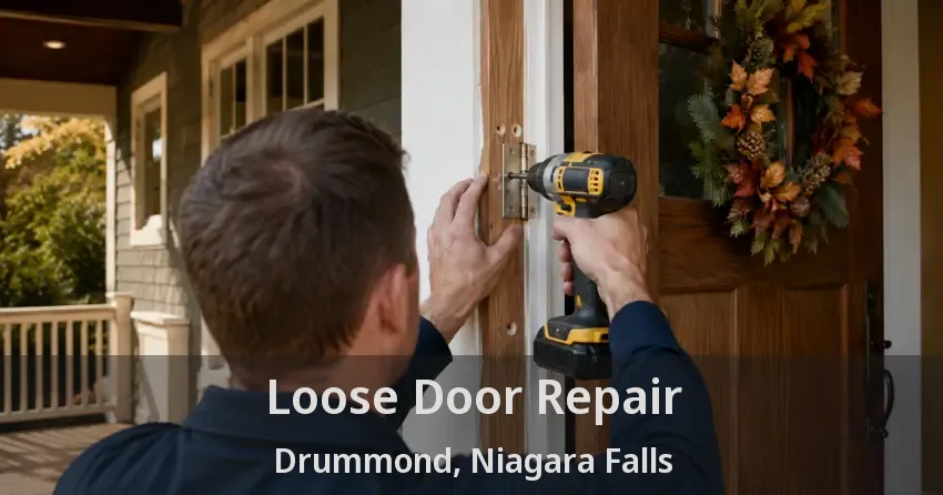 Loose Door Repair Drummond, Niagara Falls - ON