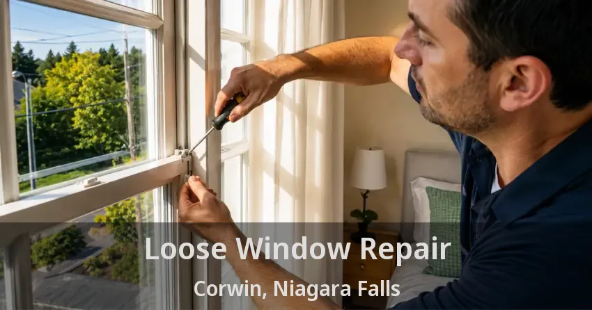 Loose Window Repair Corwin, Niagara Falls - ON