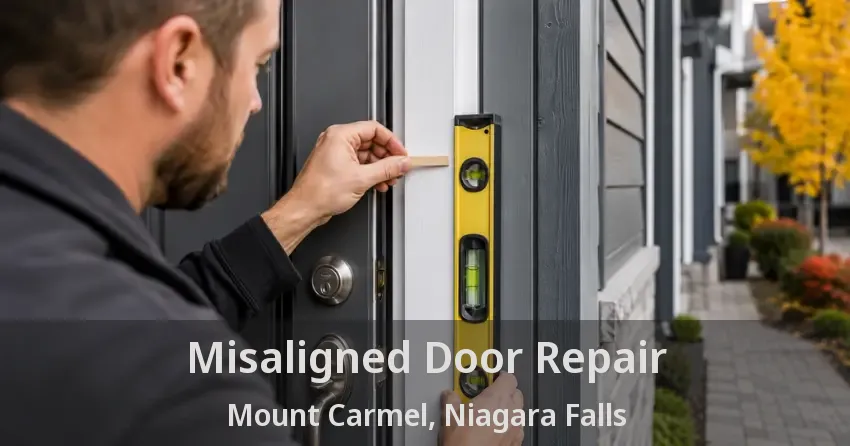 Misaligned Door Repair Mount Carmel, Niagara Falls - ON