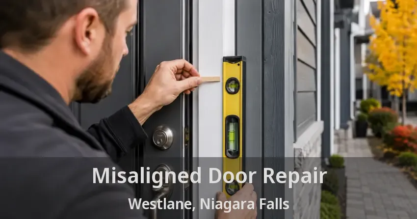 Misaligned Door Repair Westlane, Niagara Falls - ON