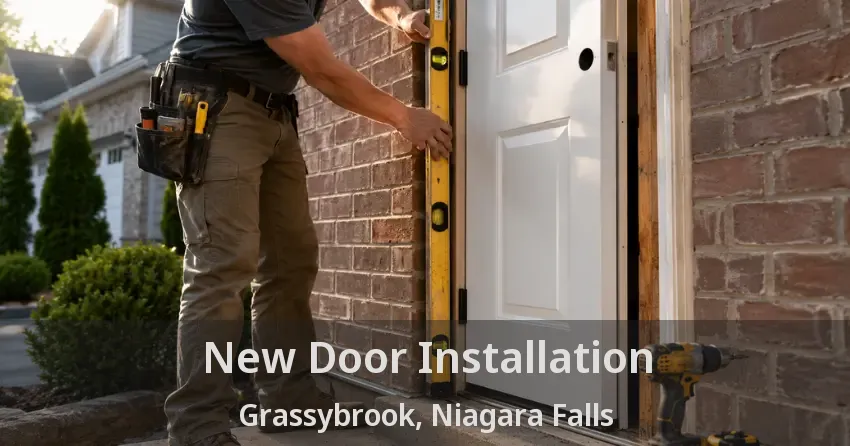 New Door Installation Grassybrook, Niagara Falls - ON