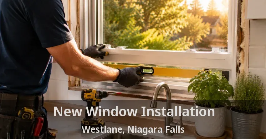 New Window Installation Westlane, Niagara Falls - ON