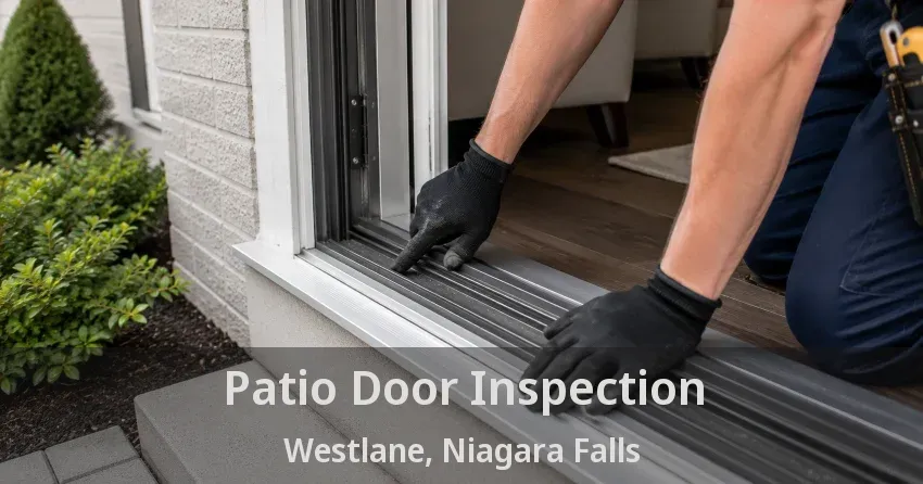 Patio Door Inspection Westlane, Niagara Falls - ON