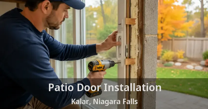 Patio Door Installation Kalar, Niagara Falls - ON